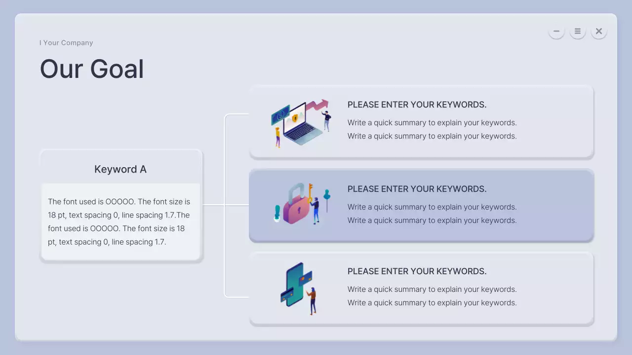 Presentasi Bisnis Minimal Abu-abu