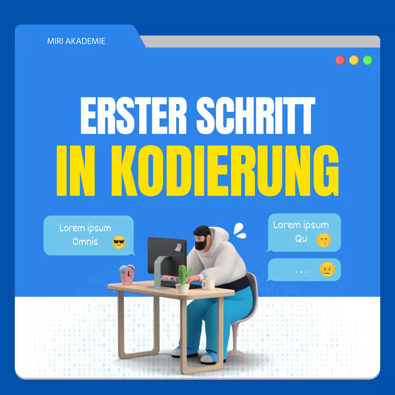 3D-Bilder in Blau hervorheben Einführung in die Programmiersprache