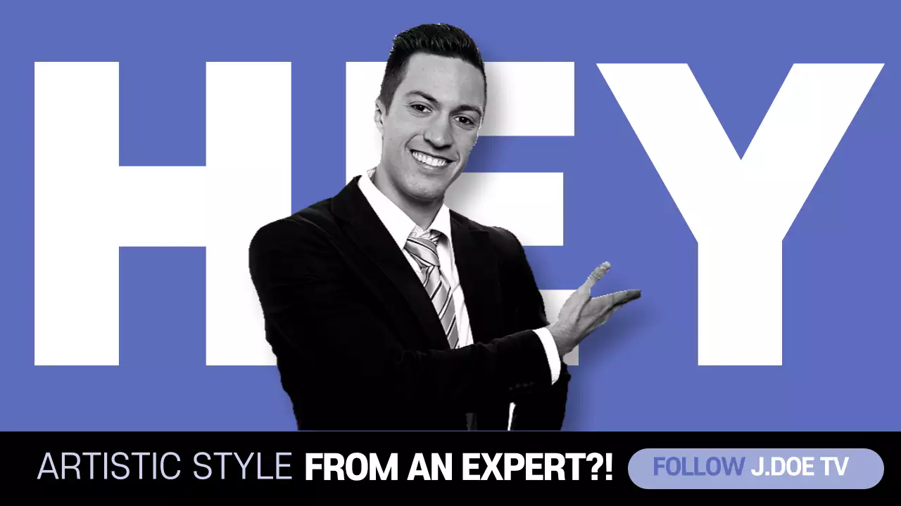 Blue Modern Style Promotion YouTube Thumbnail