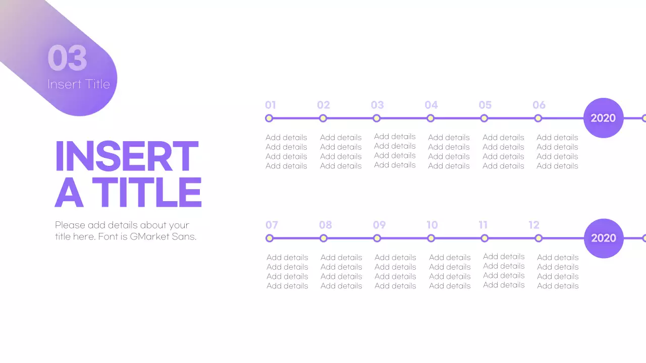 Purple Yellow Simple Concept Business Plan