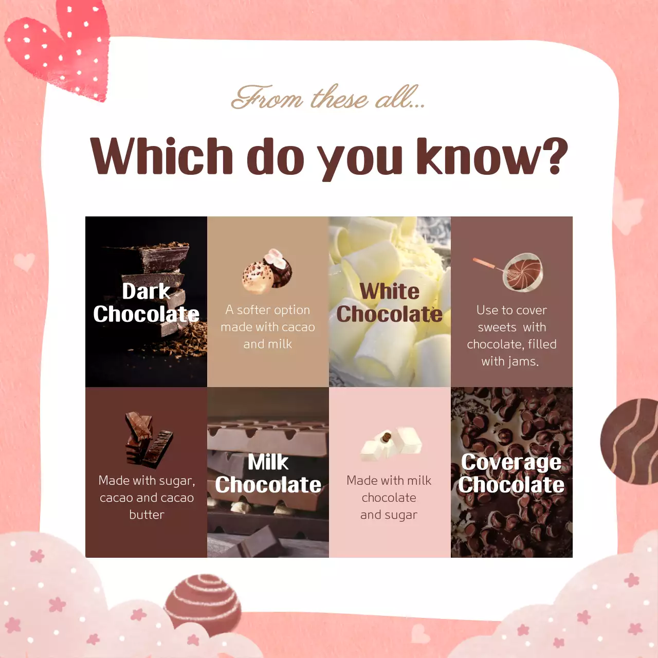 Valentine's Day theme with pink tone cute and warm hand drawing concept