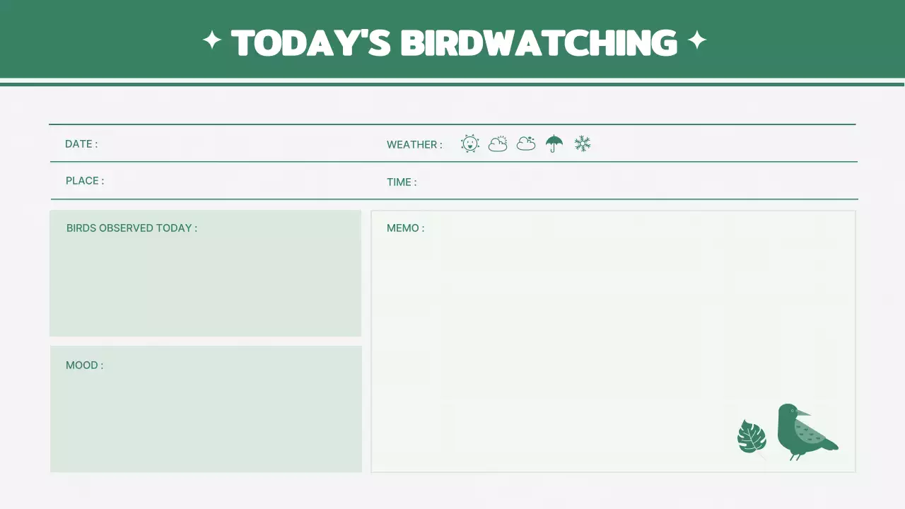 green hobby record diary