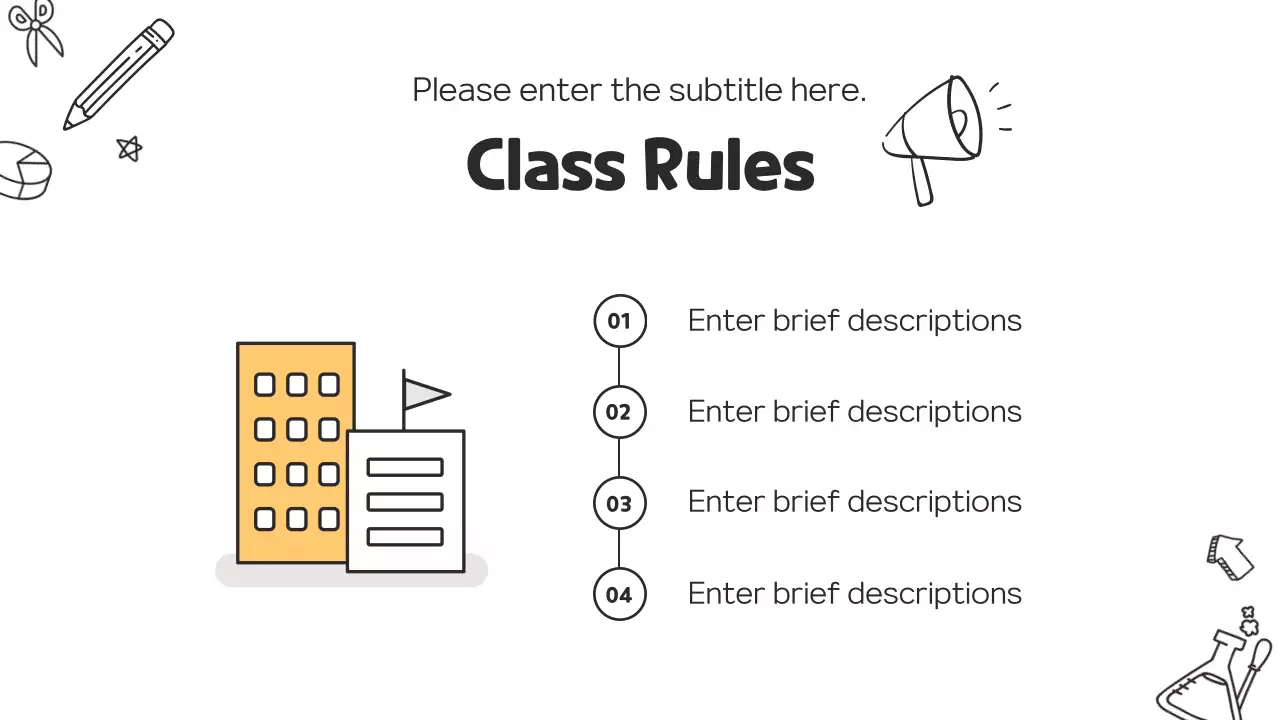 Black Simple School Guide Presentation