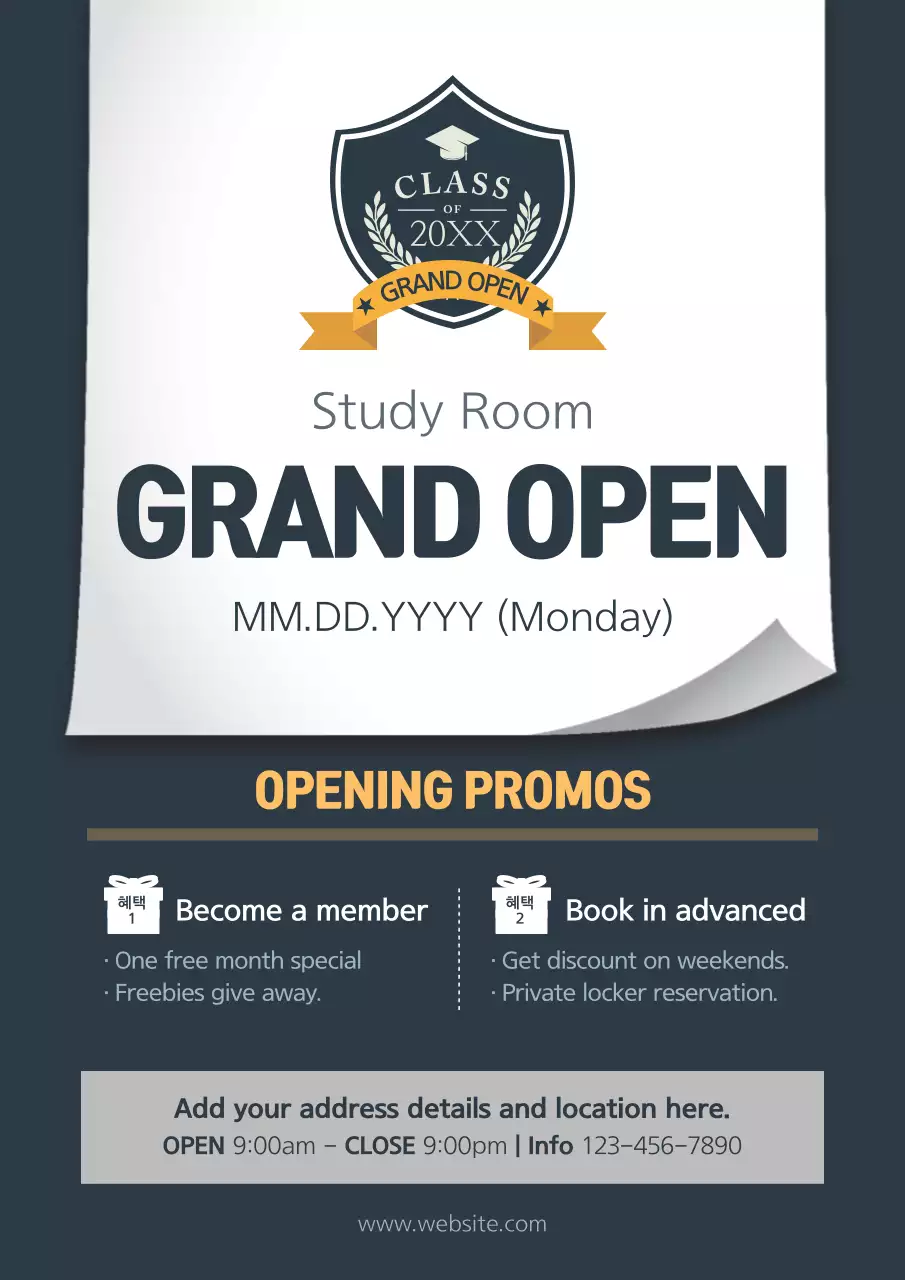 Navy Professional Study Promotion Poster