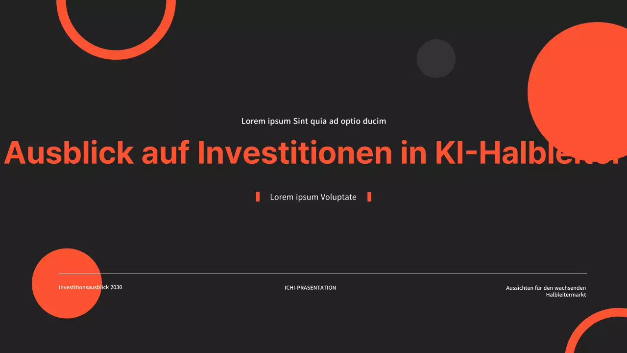 Halbleiter-Investitionen PPT