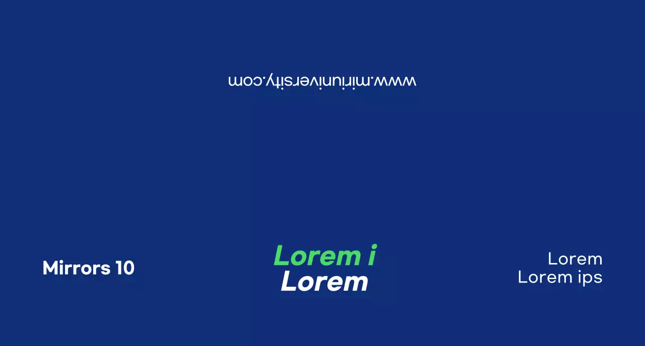 Navy blue and simple for promoting university supporters