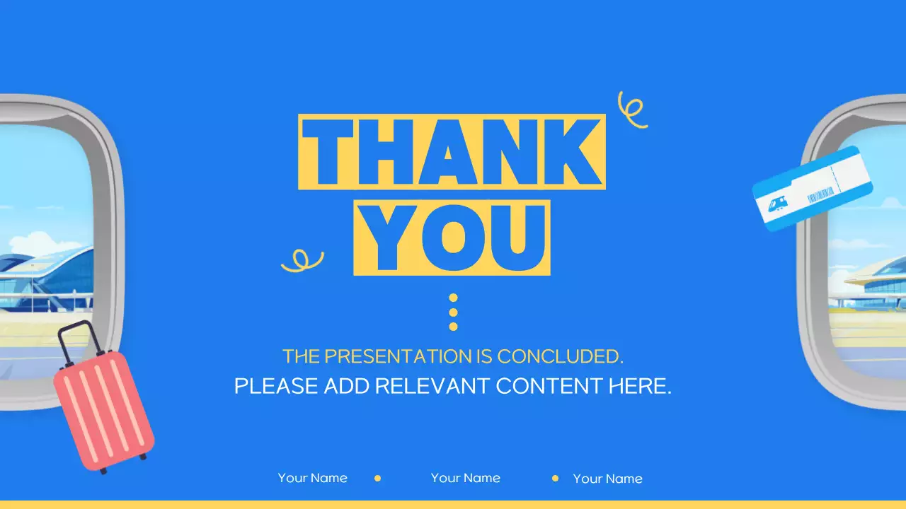 블루 모던 마케팅 계획 프레젠테이션