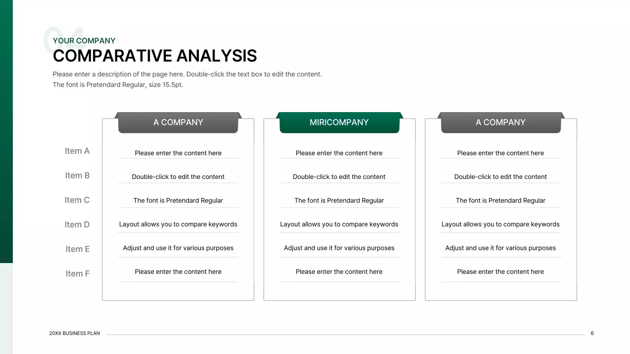 Green Modern Business Presentation