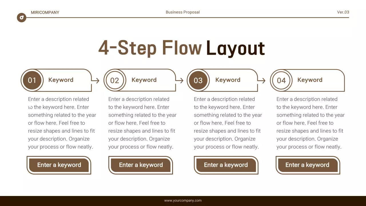Brown Minimal Business Guide Presentation
