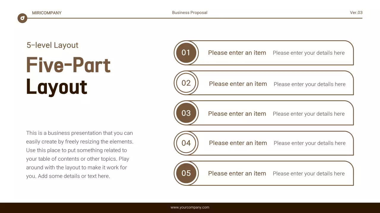 Brown Minimal Business Guide Presentation