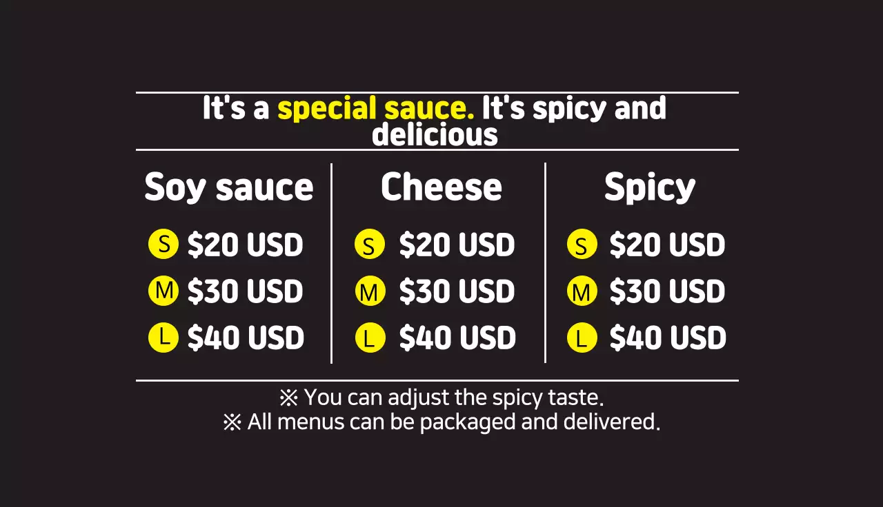 Black Modern Chicken Promotion Business Card