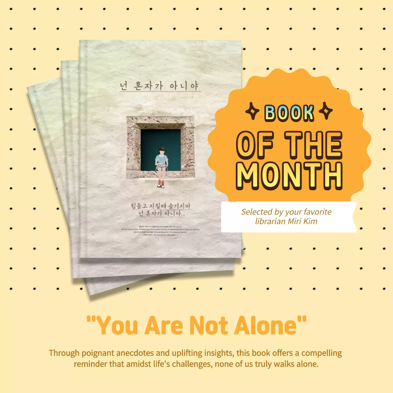 Beige Simple Book Promotion Instagram Post