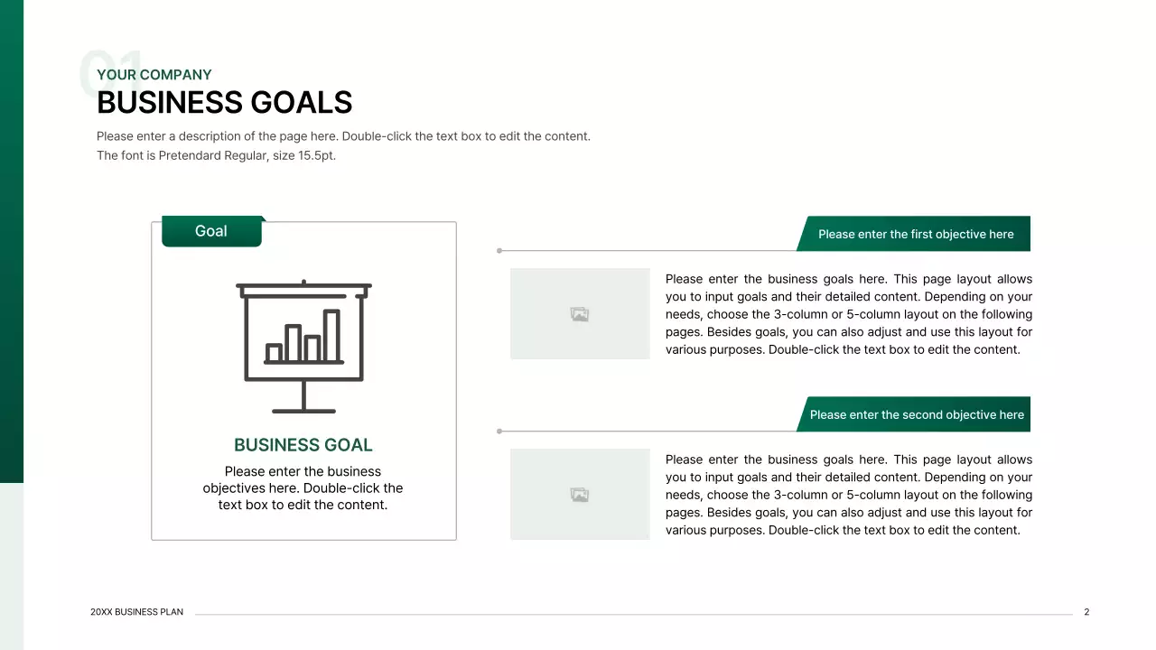 Green Modern Business Presentation