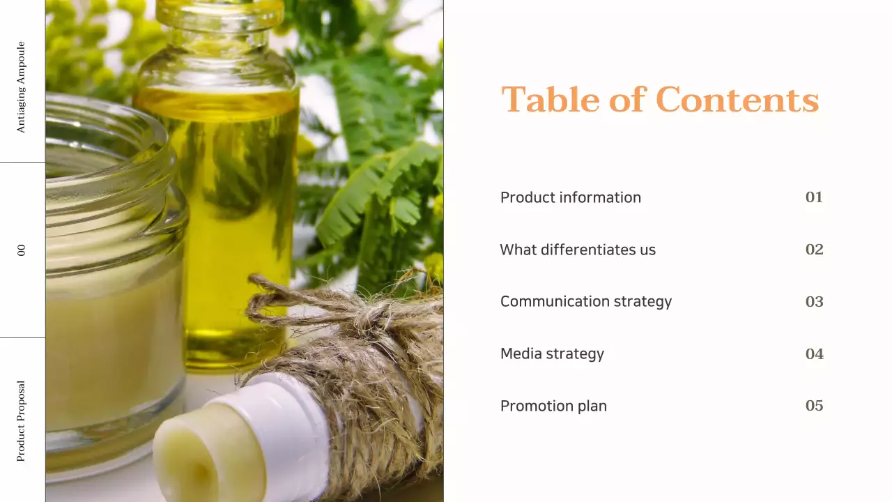 Green Minimal Product Proposal Presentation