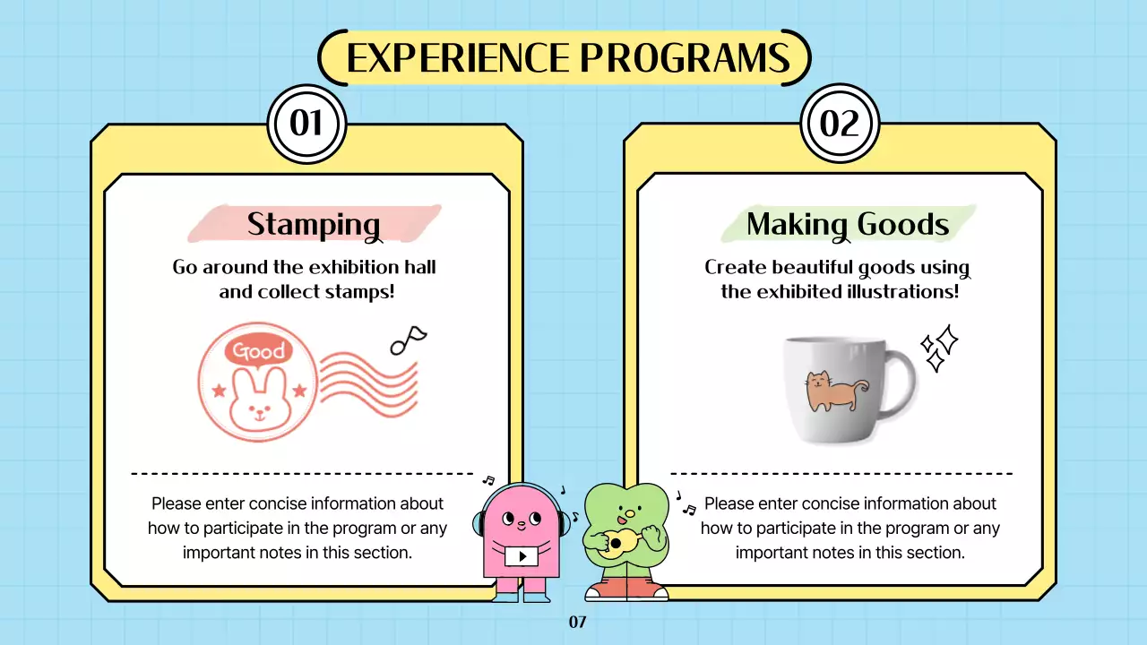 Colorful Playful Story Exhibition Presentation