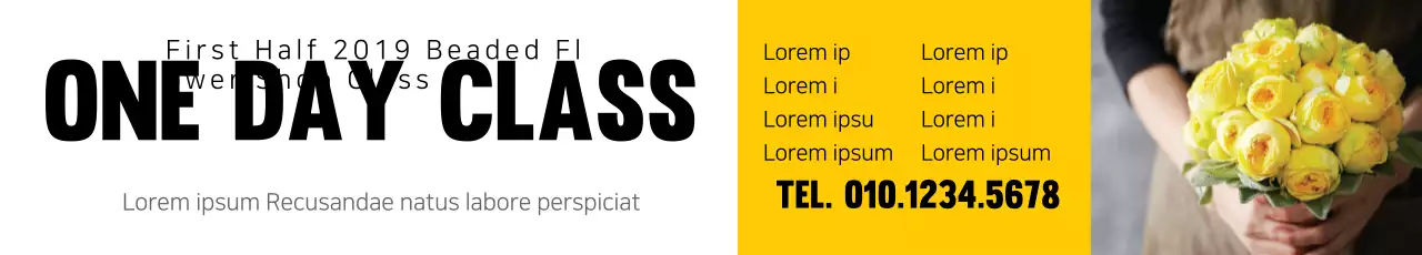 Faixa de promoção de classe mínima amarela