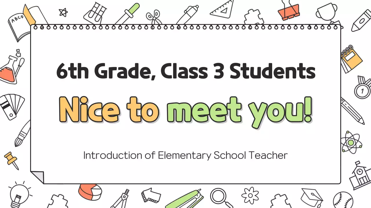 Black Simple School Guide Presentation