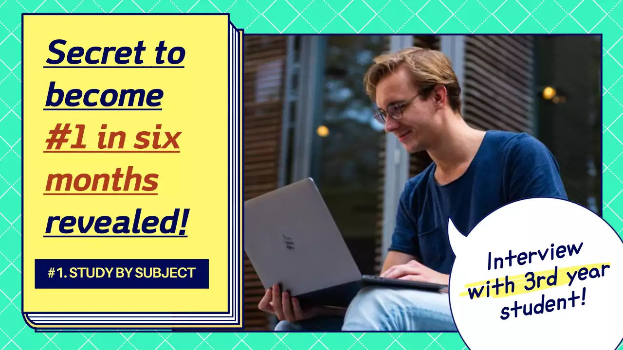 Green Modern Study Guide YouTube Thumbnail