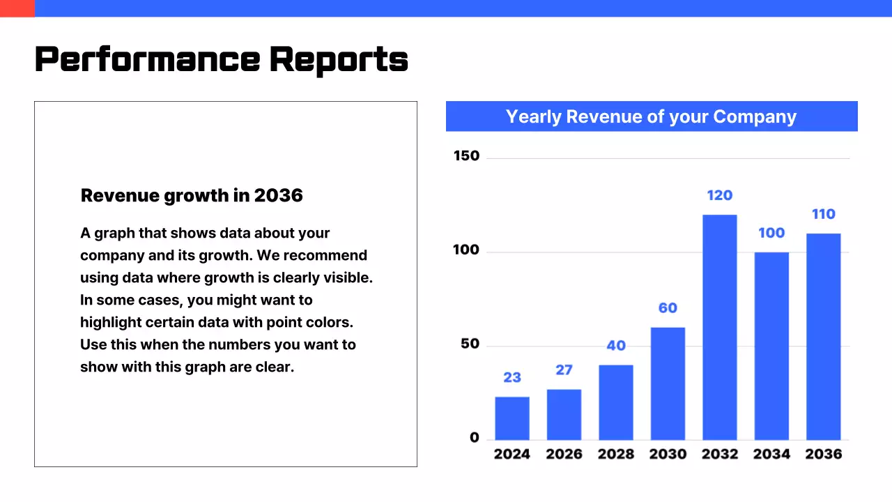 Blue Modern Data Report Presentation