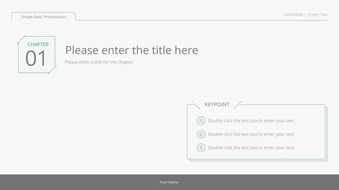 Pastel Minimalist Template Guide Presentation