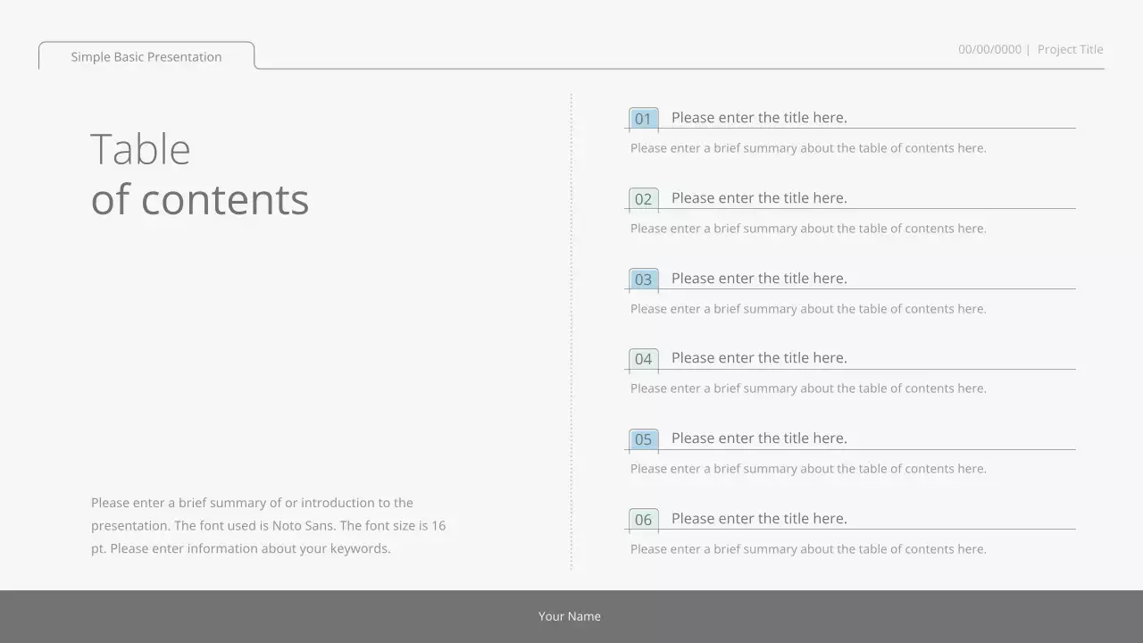 Pastel Minimalist Template Guide Presentation