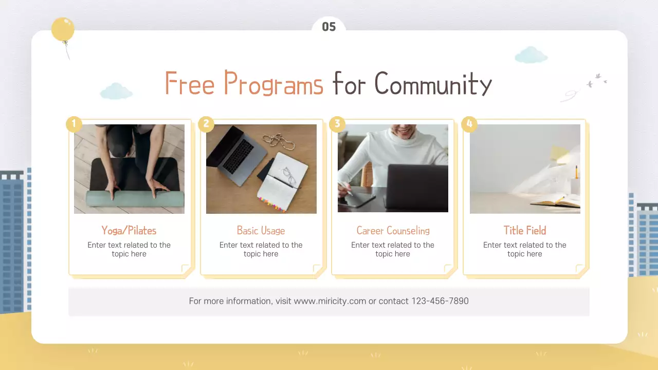 Beige Modern City Guide Presentation