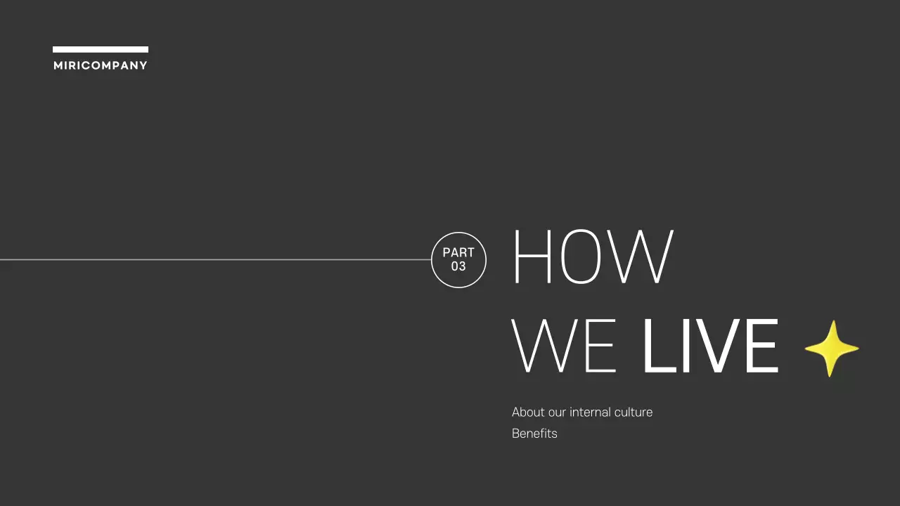 Monotone Simple 3D Graphics Corporate New Hires Company Life Guide