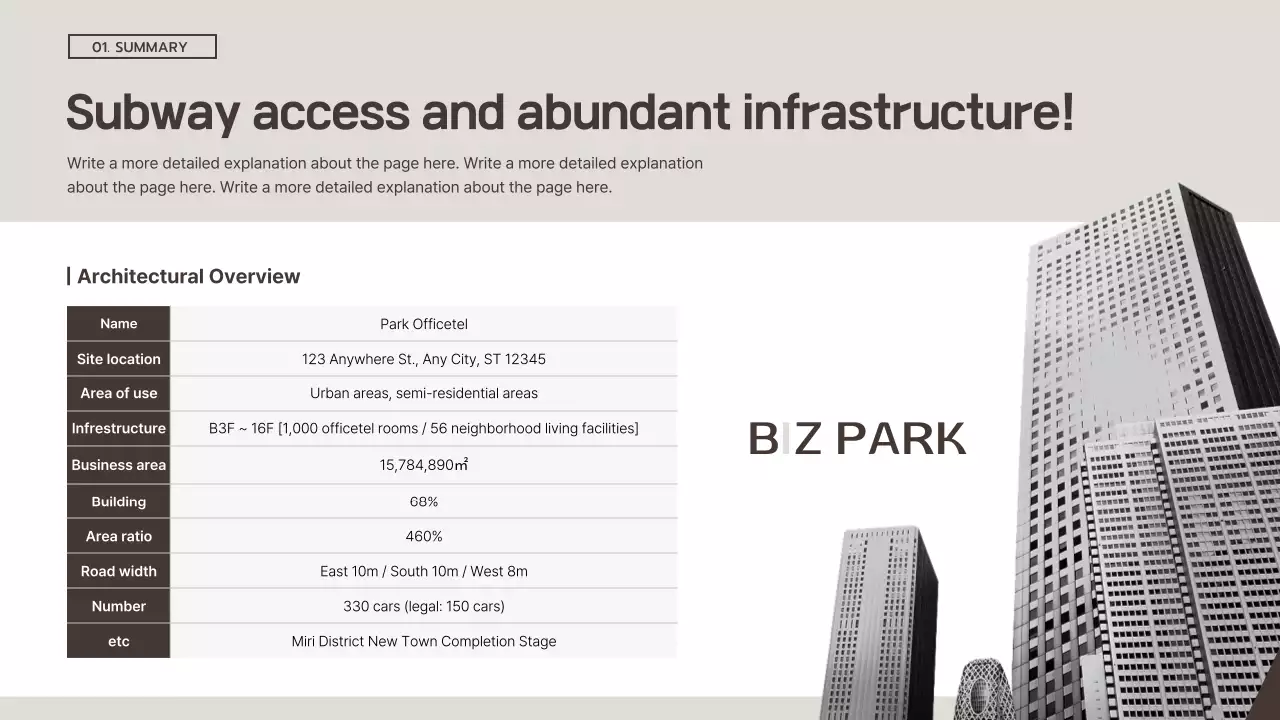 Brown Modern Real Estate Report Presentation