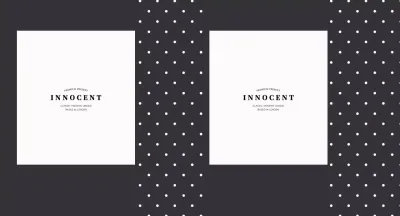 Black dot pattern clean gift shop