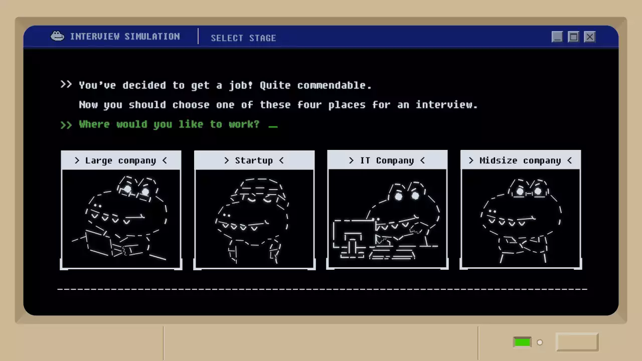 Presentasi Panduan Wawancara Black Retro