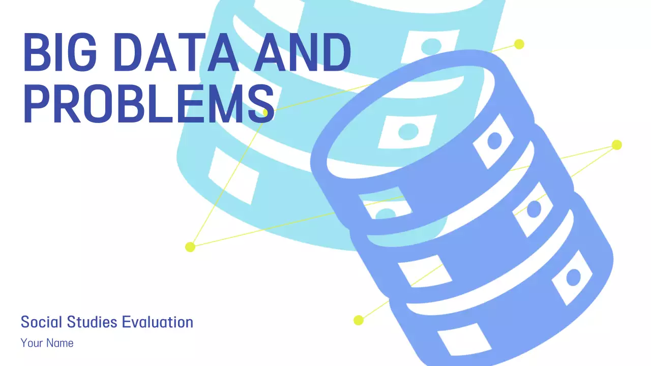 Blue Professional Big Data Presentation