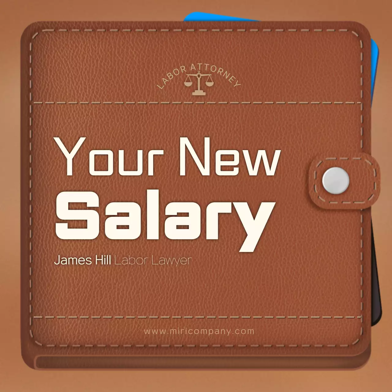 Brown, neat and changed, this year's salary labor attorney promotional card news