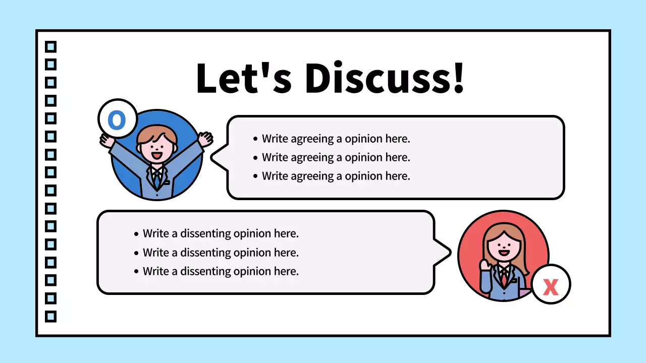 Bright and cute illustrations of life and ethics