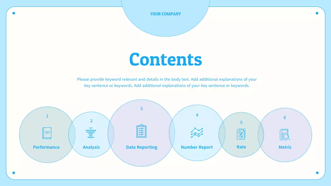 Blue Clean Data Presentation