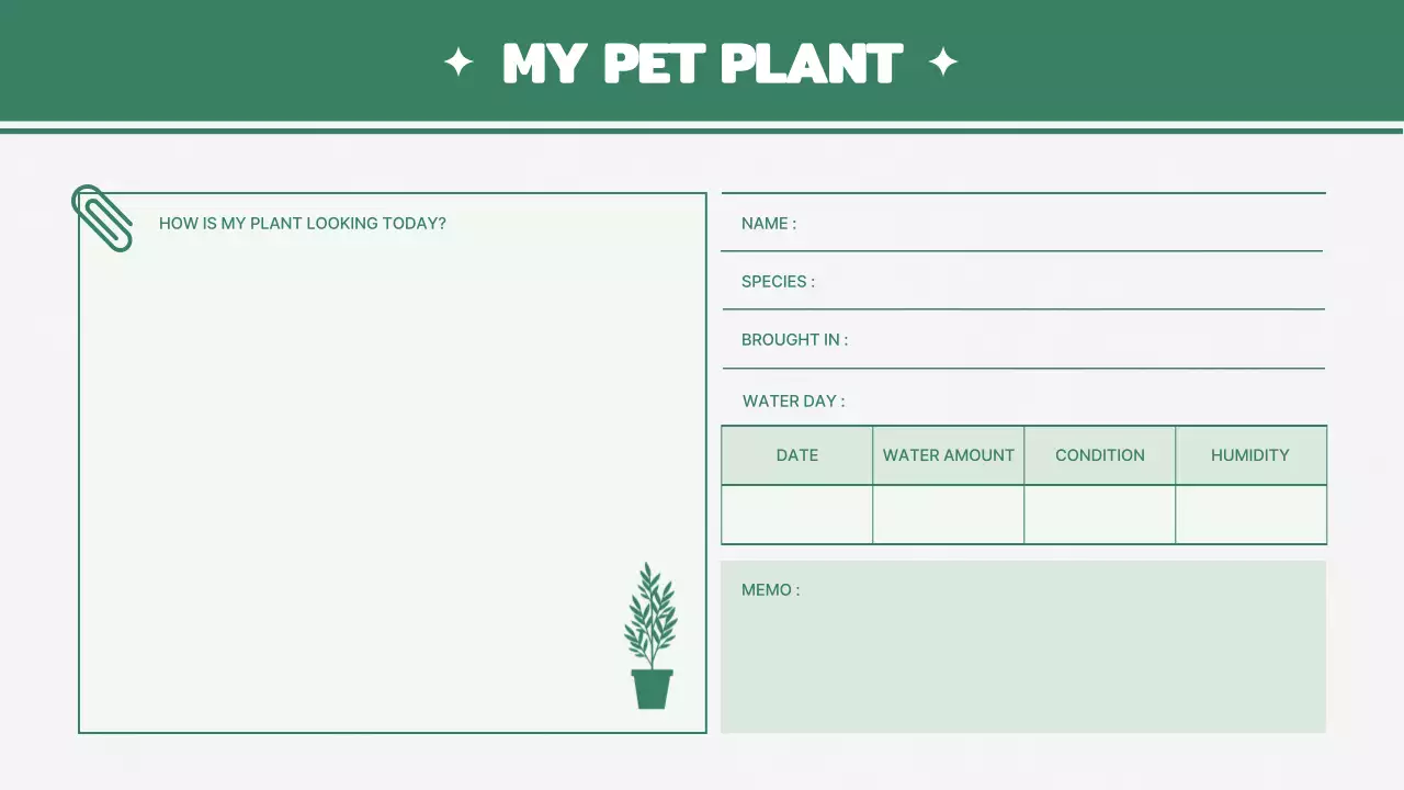 green hobby record diary
