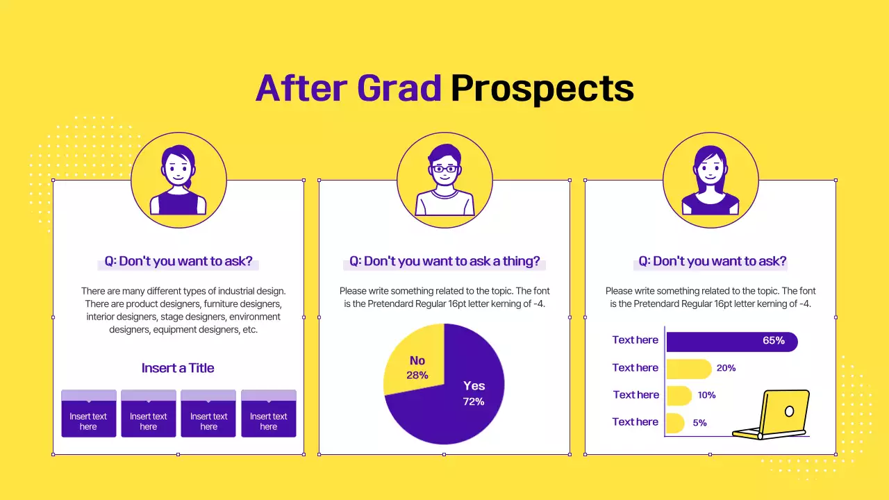 Yellow Modern Careers Lecture Presentation