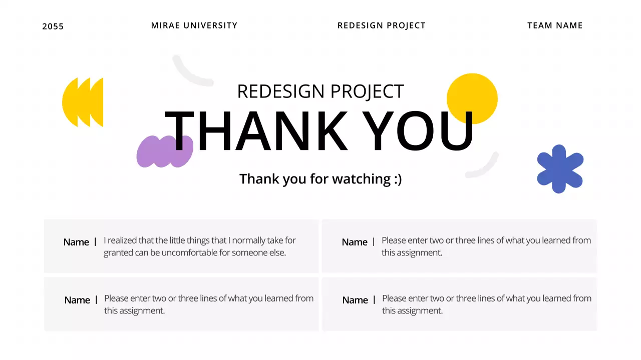 Yellow Modern Design Promotion Presentation