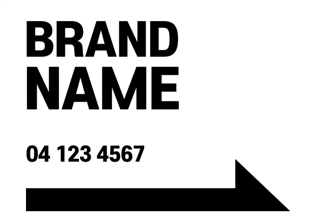 Memandu arah panah dalam gaya default