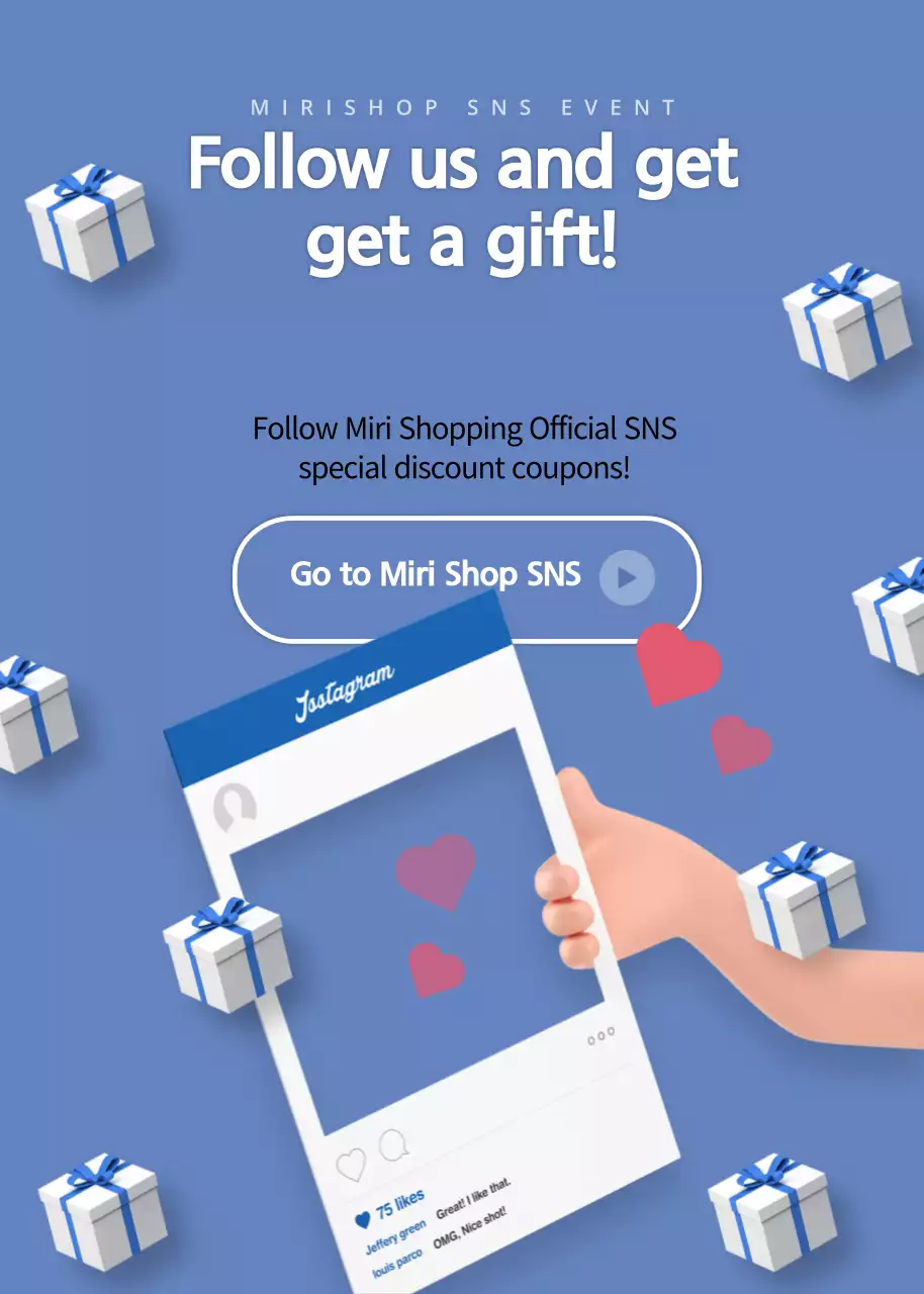 Poster Promosi TV Modern Biru