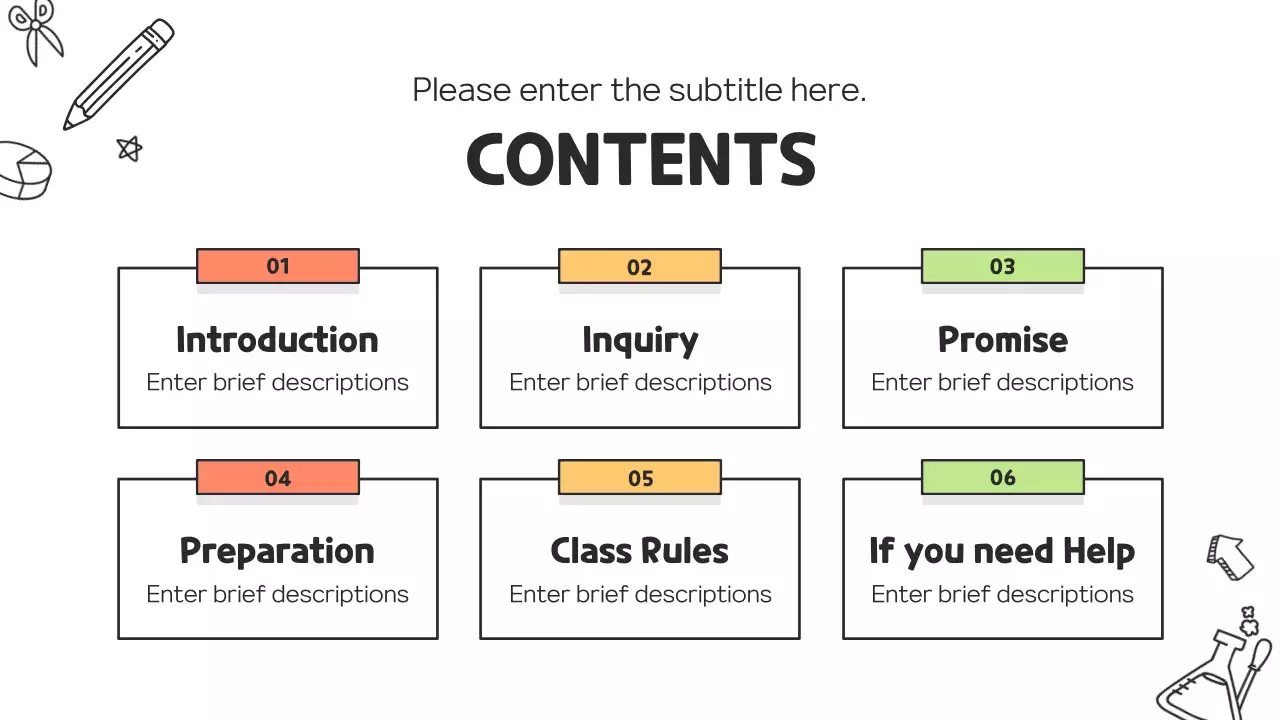 Black Simple School Guide Presentation
