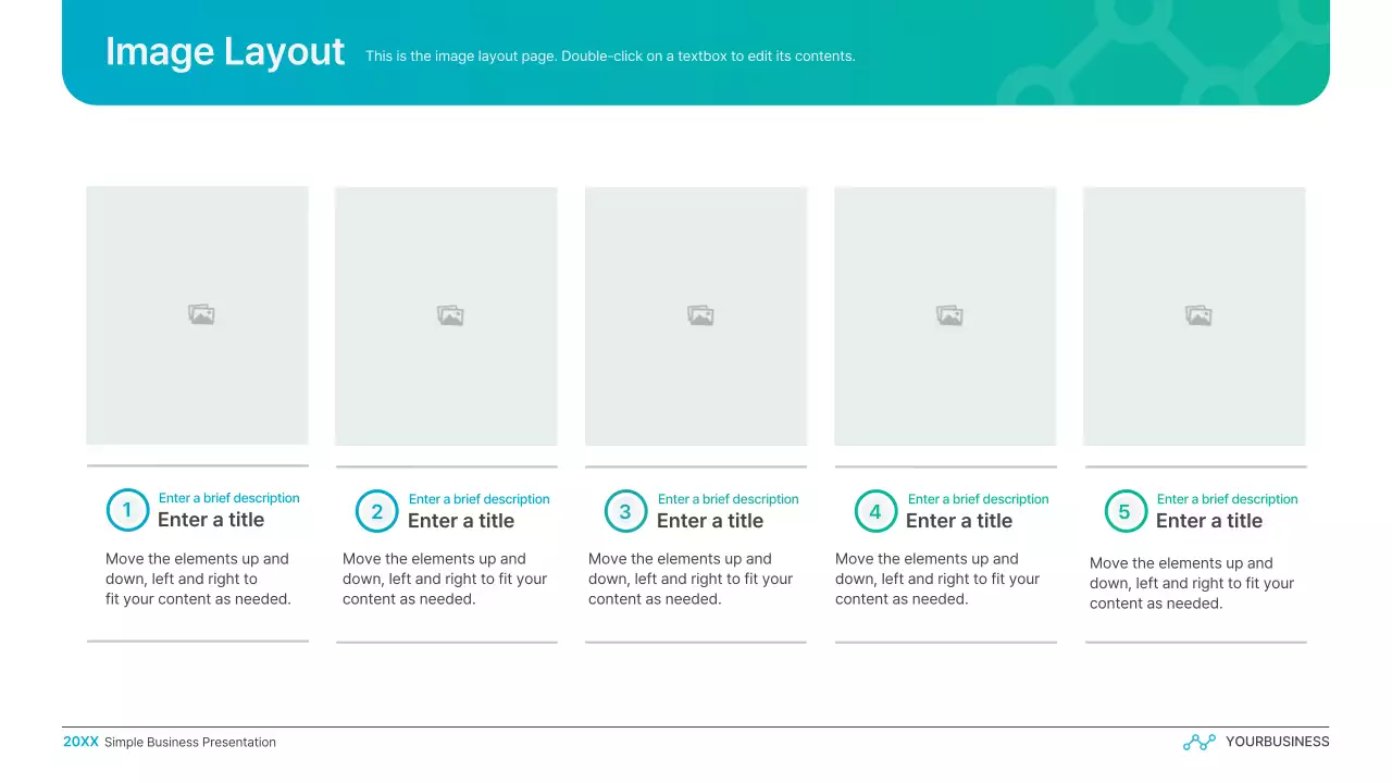 Teal Modern Business Presentation