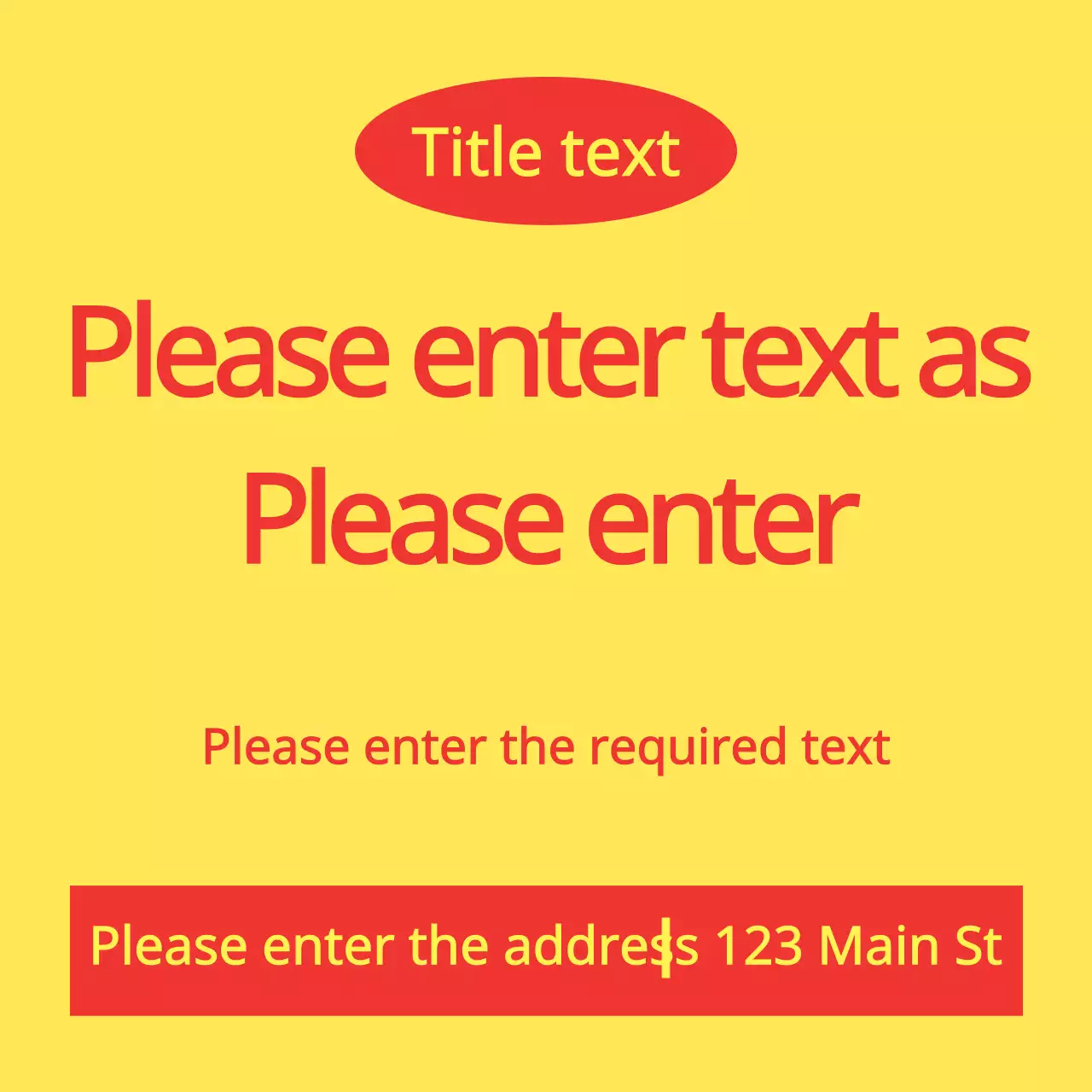 Yellow Minimal Registration Guide Banner