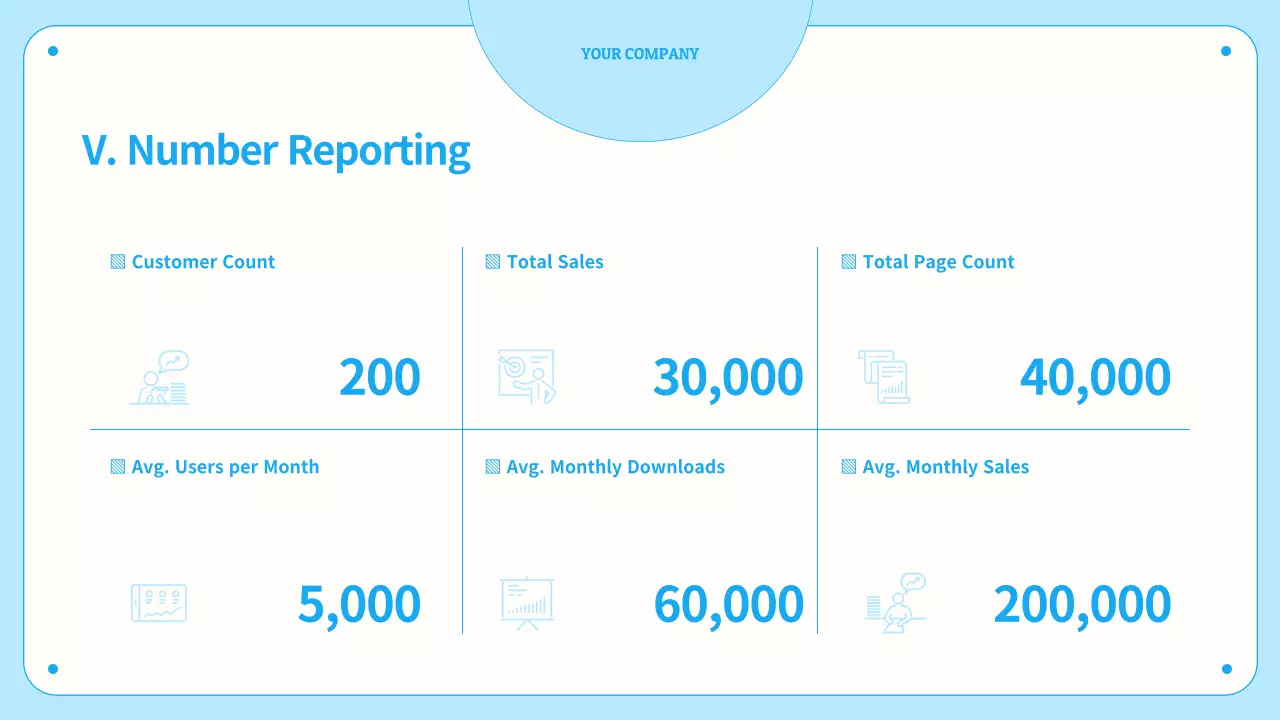 Blue Clean Data Presentation