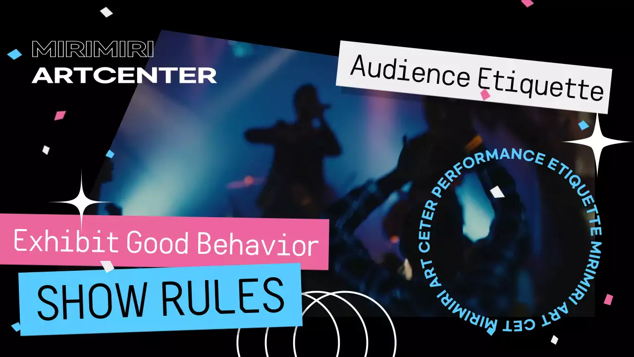 블랙 모던 퍼포먼스 가이드라인 유튜브 썸네일