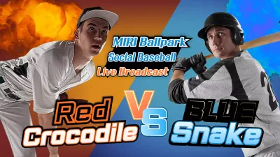 Orange Retro Baseball Promotion YouTube Thumbnail