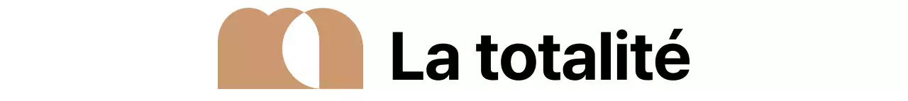 Promotion d'un café avec un logo sobre en beige et noir