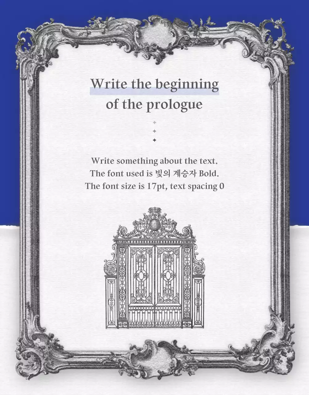 Memperkenalkan novel web dengan ilustrasi vintage oleh Blue