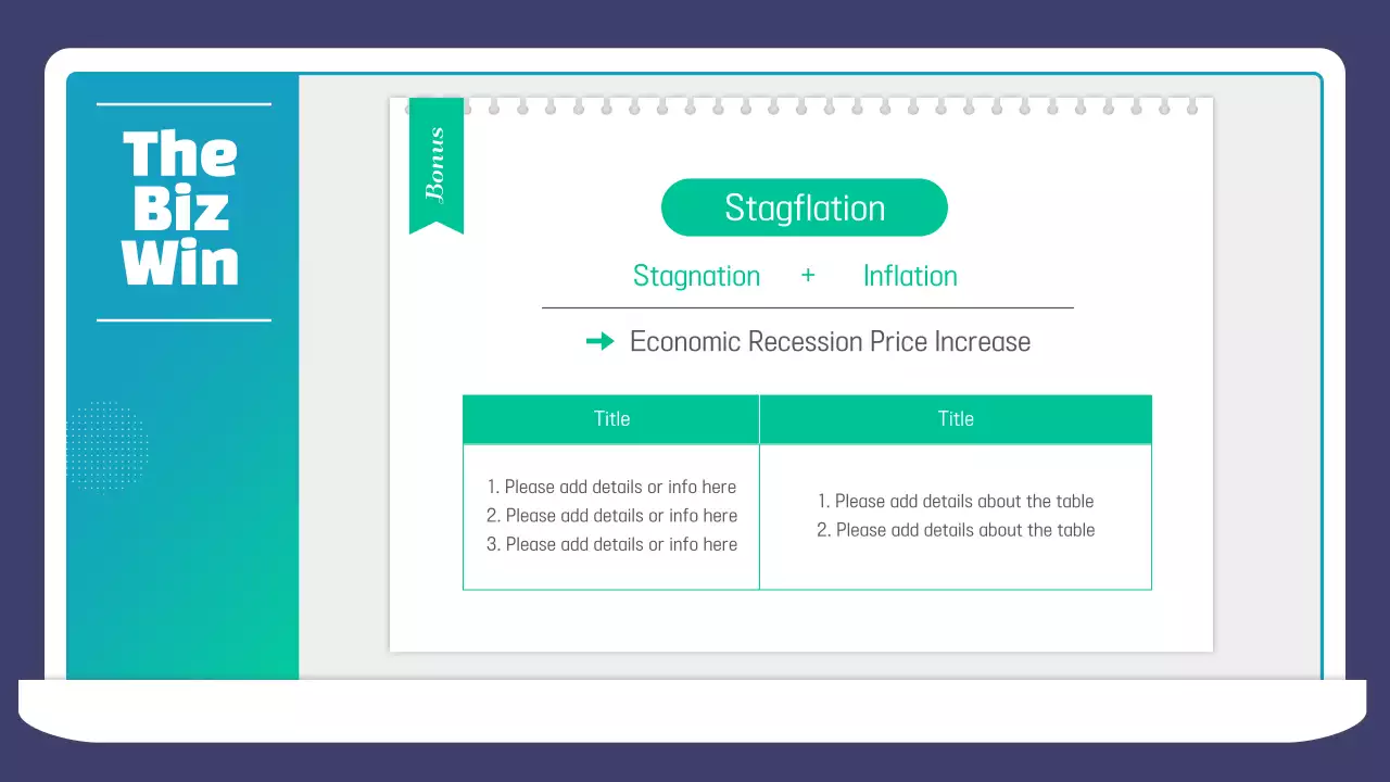 Blue Modern Finance Presentation