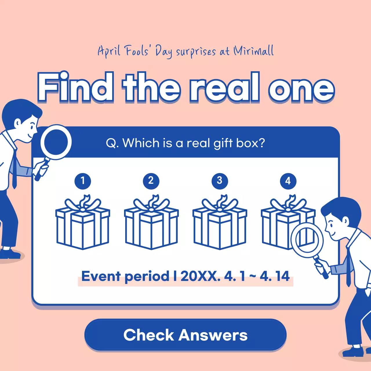 Blue Trendy Game Promotion Social Media Post