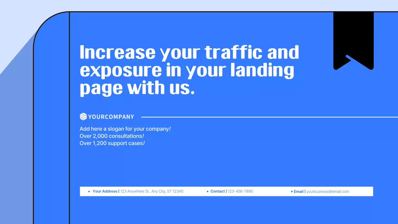 Blue Professional Marketing Guide Presentation